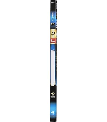 三菱電機 直管蛍光灯 スタータ形蛍光灯20形 昼光色 FL20SD【25本入】 Amazon | 三菱 直管蛍光灯 《ルピカ》 直管スタータ形 20形 3